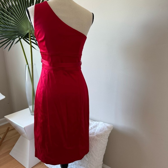 Calvin Klein red dress size 4 - Picture 8 of 11